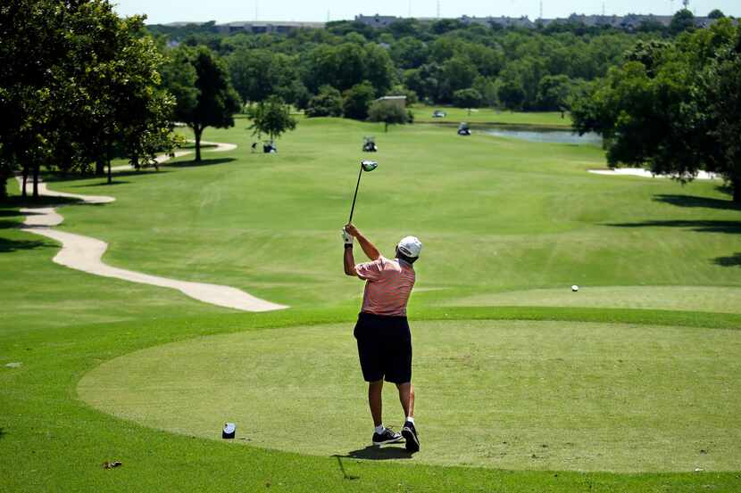 Grapevine Golf Course is debuting a new clubhouse and restaurant on Friday. (Tom Fox/The...