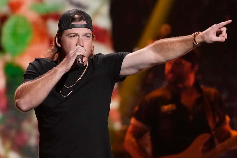 Country singer Morgan Wallen was arrested in Nashville after allegedly throwing a chair from...