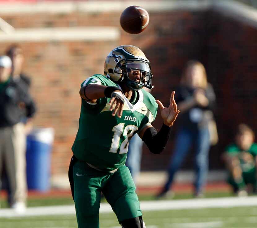 Desmon White, DeSoto/ Passing: 3,521 yards and 34 touchdowns/ Rushing: 1,335 yards and 12...