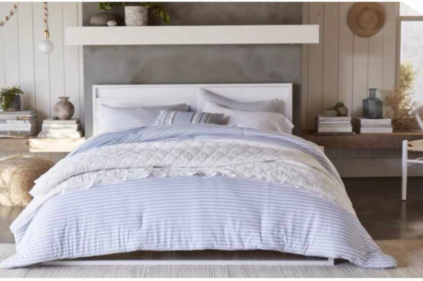 Apparel retailer Gap is now making home goods to dress your bed.