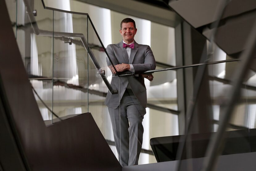 Dallas Opera director Ian Derrer at Winspear Opera House in Dallas