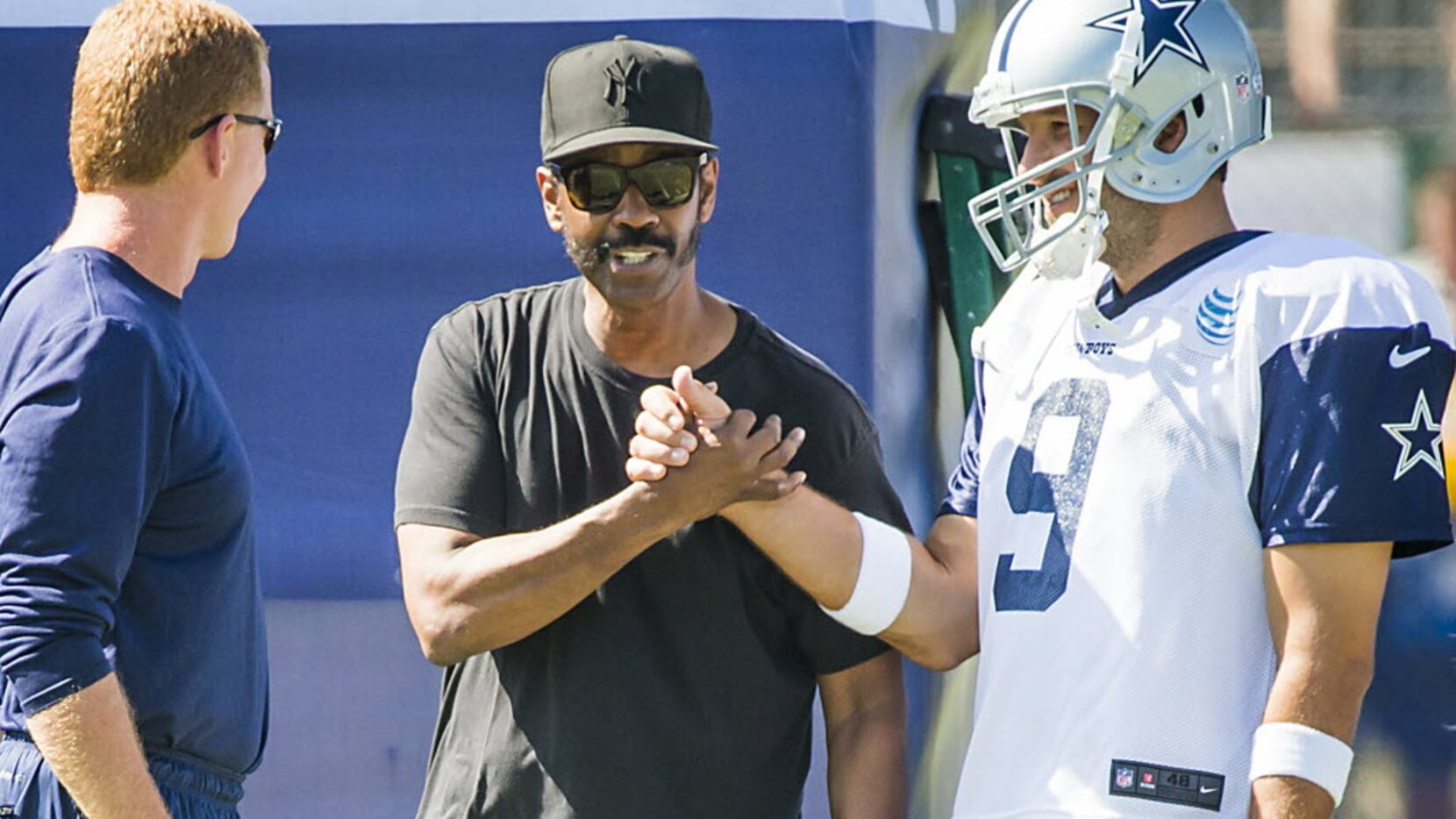 Call me Jerry': If Denzel Washington were the Cowboys coach, would he start  Tony Romo or Dak Prescott?