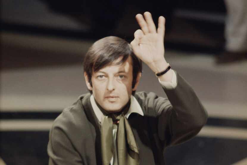 American pianist, conductor and composer Andre Previn at the piano, circa 1965. Previn,...