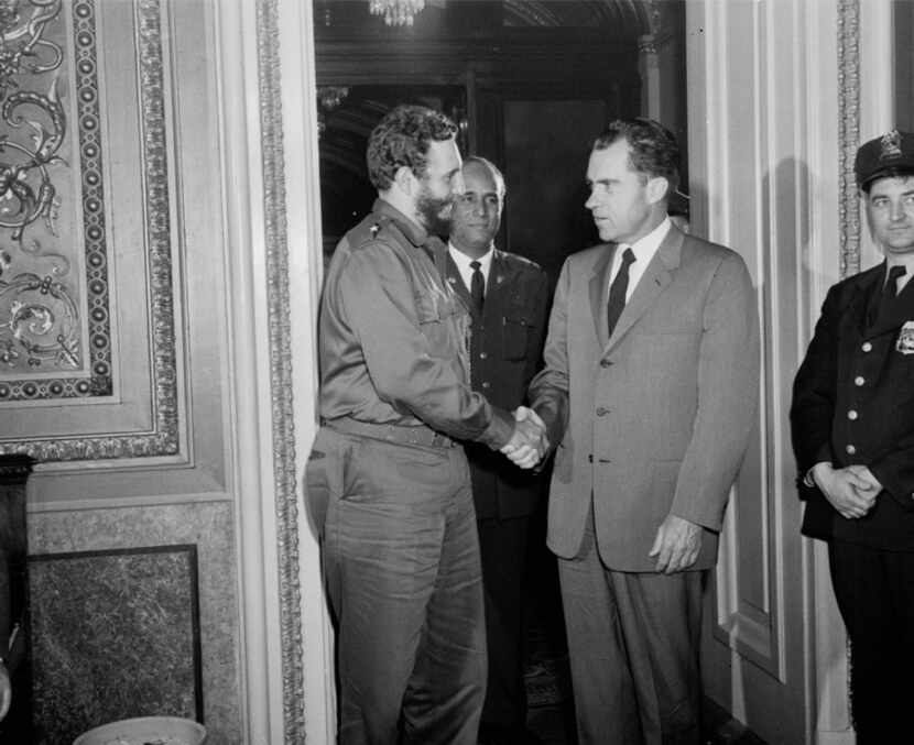 In April 1959, Vice President Richard Nixon met with Fidel Castro in Washington, D.C.