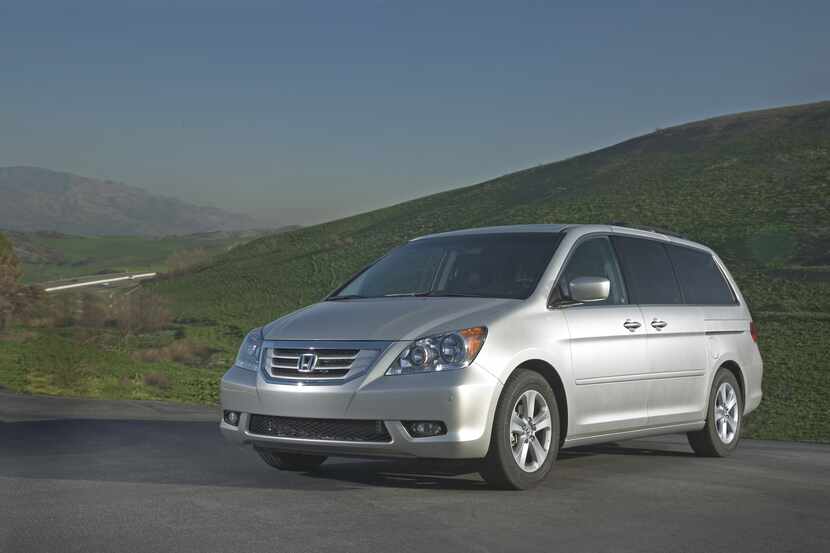 The recall of 2005-10 Odyssey minivans will involve 886,815 vehicles, all built in a Honda...