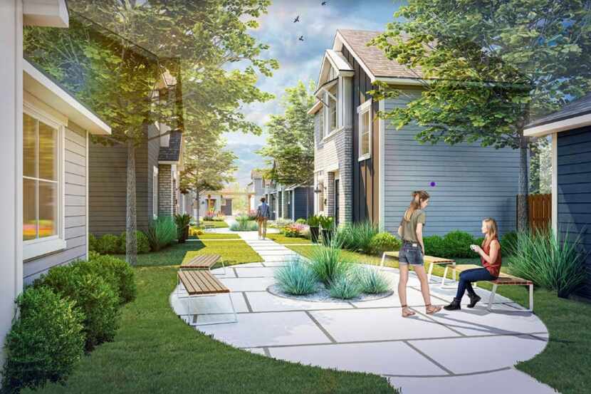 Urbana YardHomes is planning a community of 301 one- and two-story rental homes in Garland.