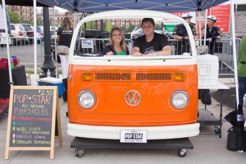 
The front-end of a faux Volkswagen bus is familiar to fans of Pop-Star popsicles, sold by...