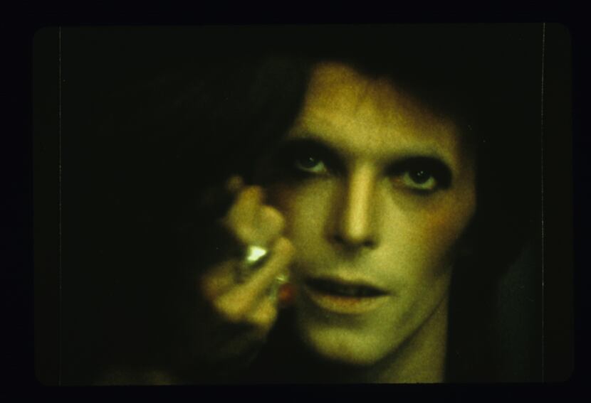David Bowie as Ziggy Stardust  in an undated handout photo.