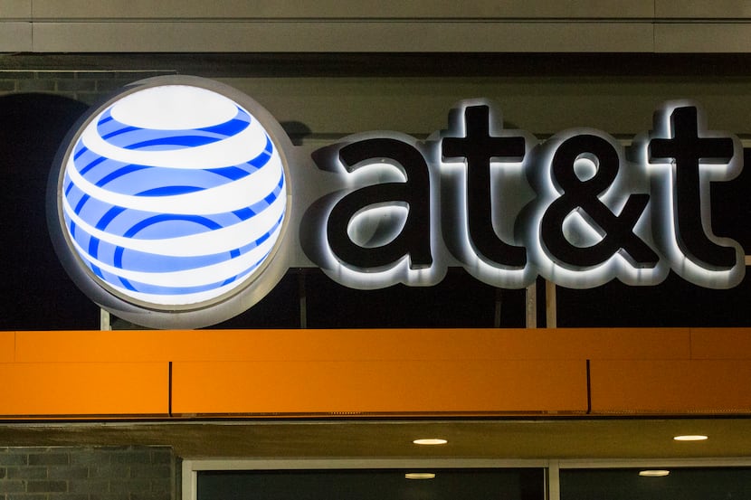 An AT&T store at 3329 Oak Lawn Ave  in Dallas. (2016 File Photo/The Dallas Morning News)