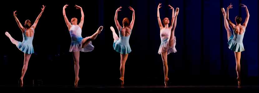 Avant Chamber Ballet performs "The Seasons" during "Together We Dance" at Annette Strauss...