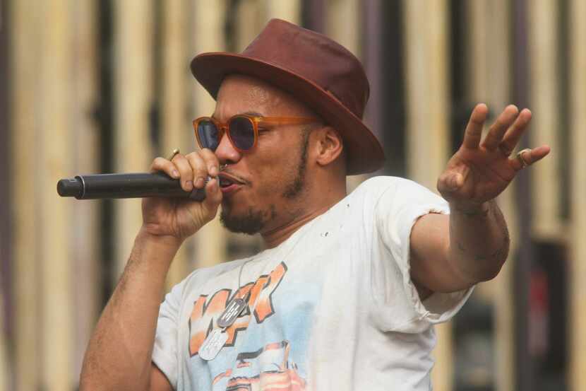 Anderson .Paak performs at he MTV Woodies/10 for '16 taping during the South by Southwest...