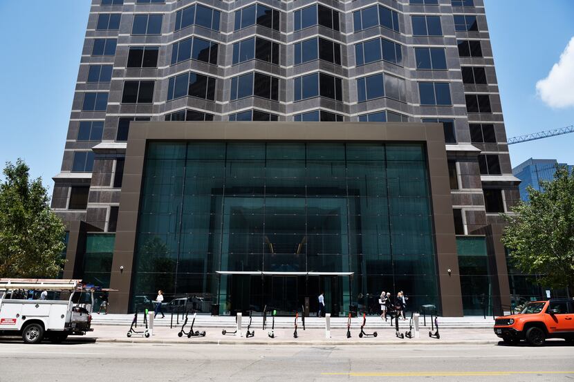 Orix USA is moving hundreds of workers to downtown Dallas' newly remodeled Trammell Crow...