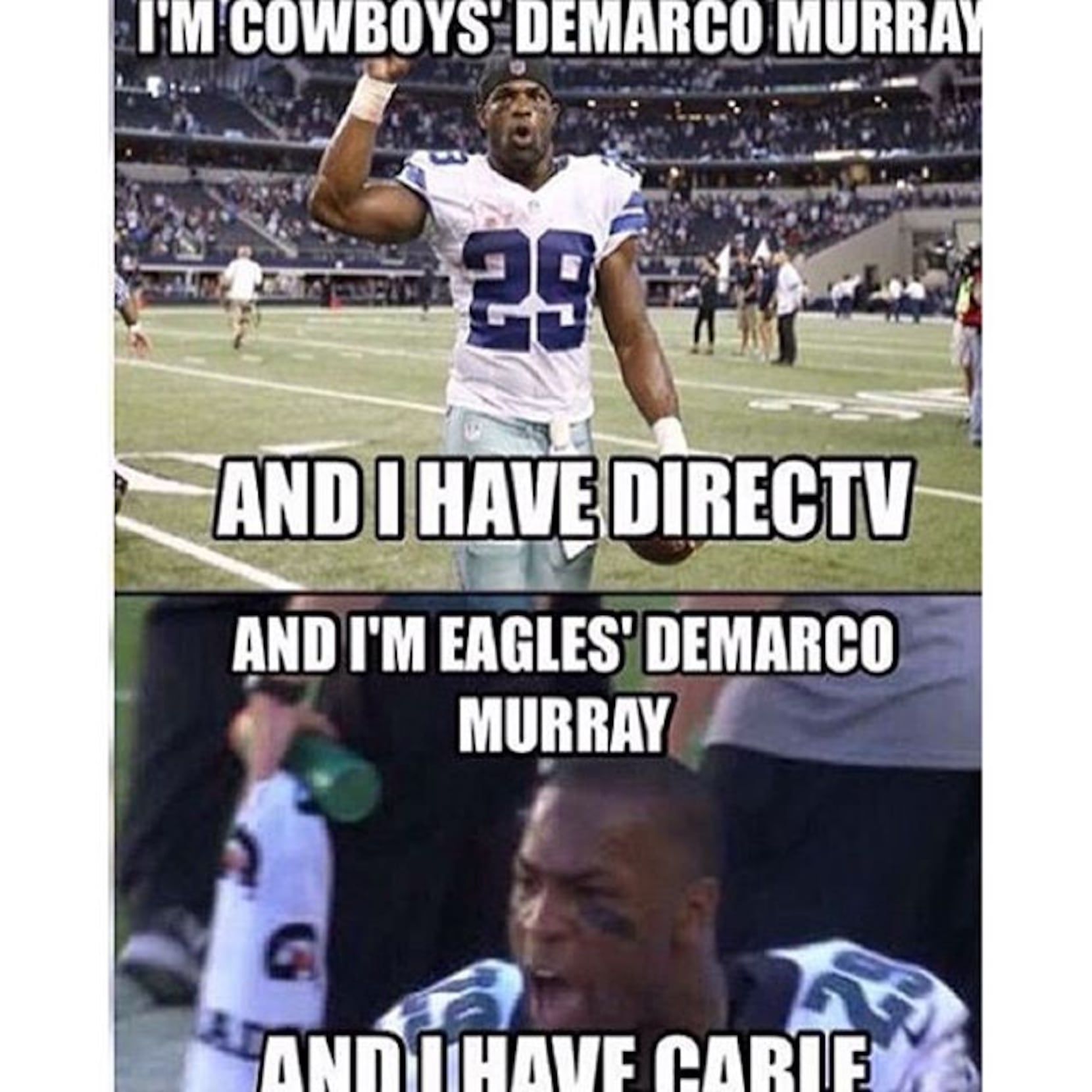 The 25 funniest memes from Cowboys-Eagles: Merciless ripping of DeMarco  Murray