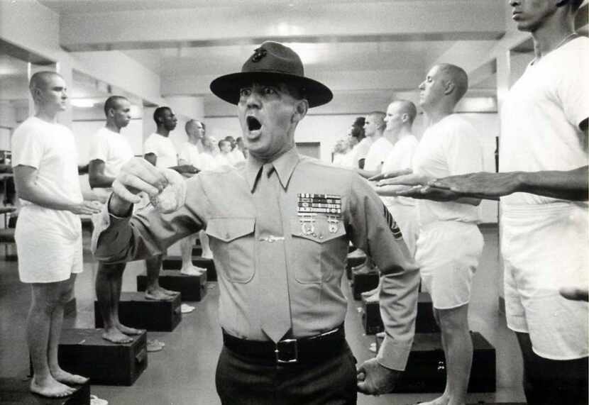 R. Lee Ermey made an impression on director Stanley Kubrick in "Full Metal Jacket."