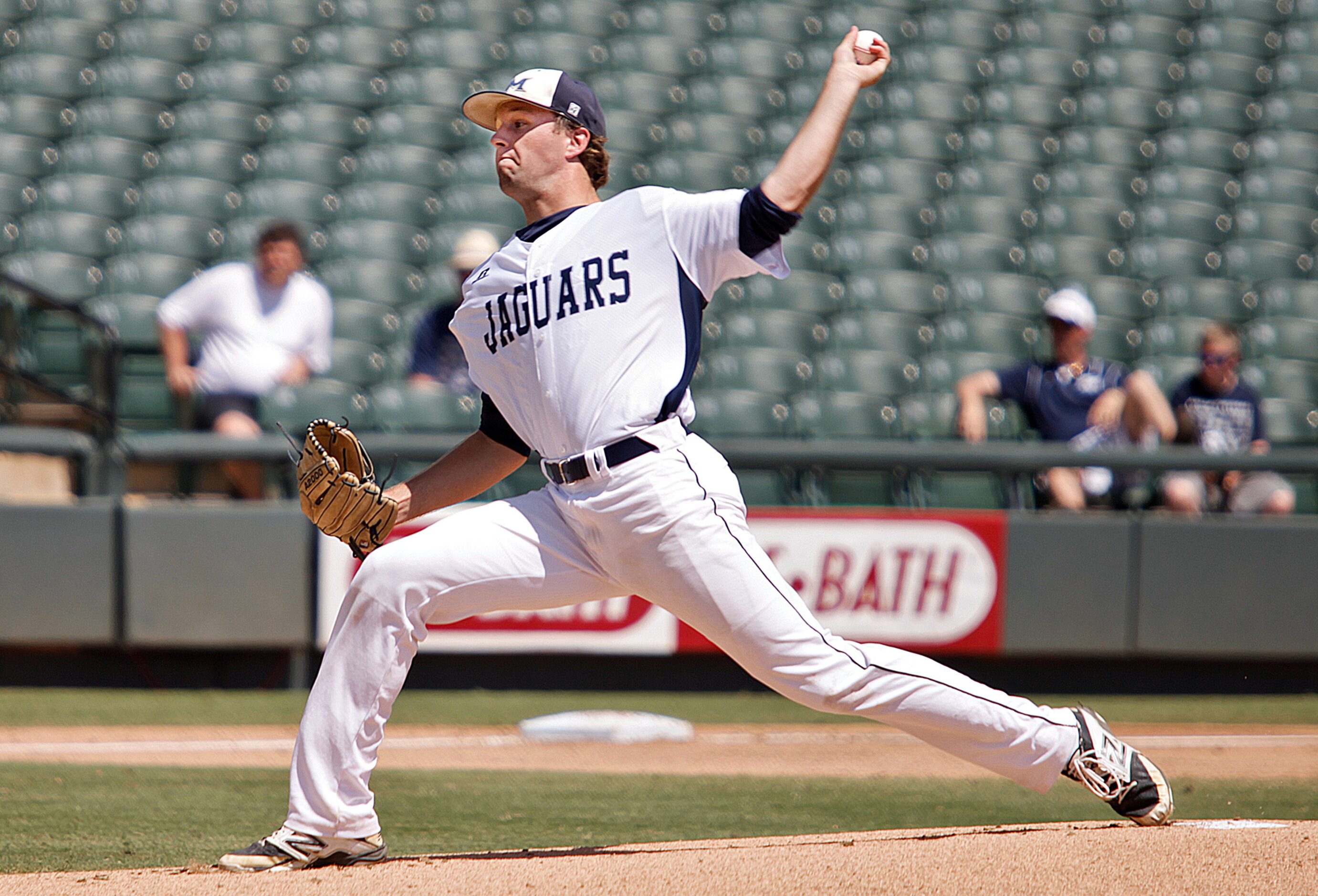 Flower Mound pitcher Seth Jordan (16) throws the ball during their game against San Antonio...