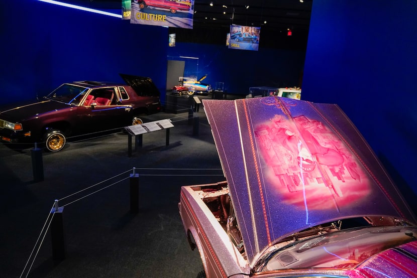 New upgrades to La Mera Mera includes a mural of Dallas Lowrider Mercedes Mata surrounded by...