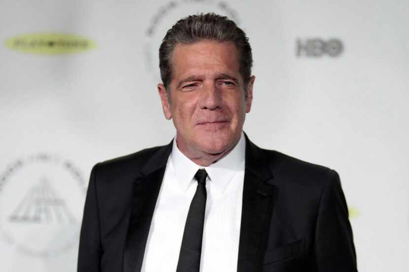 In this April 10, 2014 file photo, Glenn Frey appears at the 2014 Rock and Roll Hall of Fame...