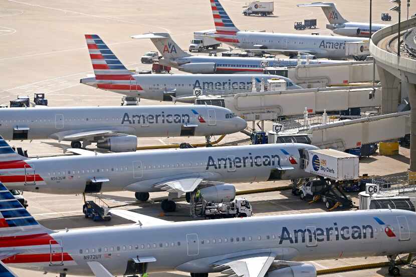 American Airlines and its regional affiliates account for about 84 percent of passenger...