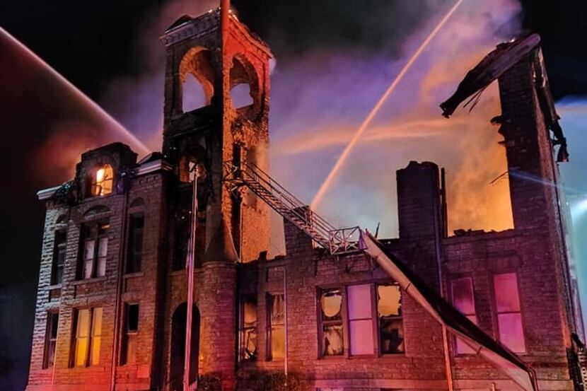 The Wise County Heritage Museum was destroyed in a fire on March 18, 2023.