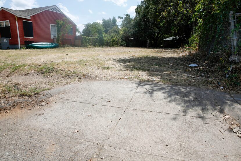 One of countless vacant city-owned lots — this one, at 4226 Canal St. in the Mill City...