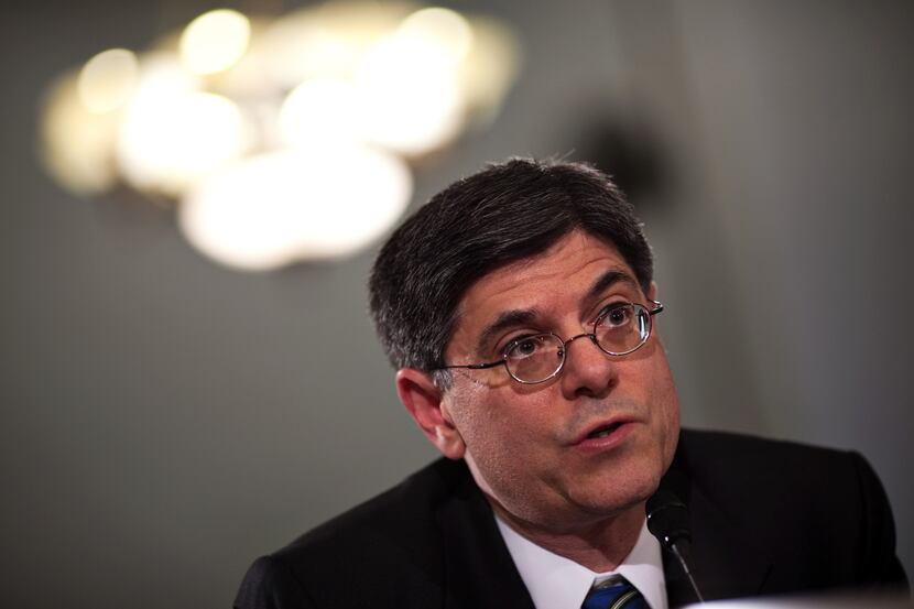 FILE-- Jack Lew, director of the Office of Management and Budget, testifies before the House...