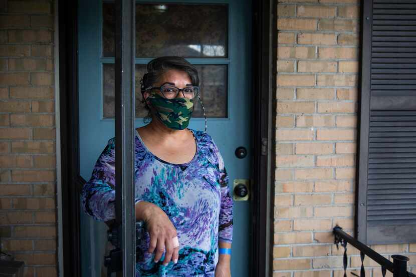 EneDina Rogers is one of the many North Texans who are fearful of being evicted from their...