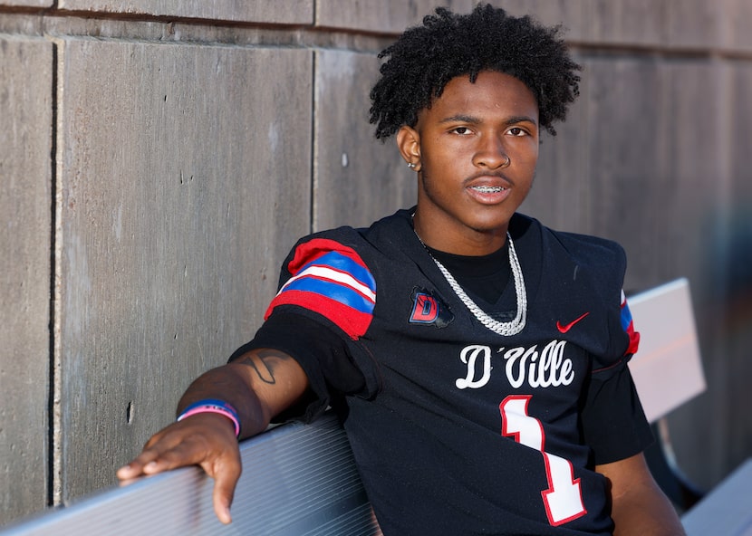 Duncanville High School wide receiver and Dallas Morning News SportsDay's annual top-100 no....