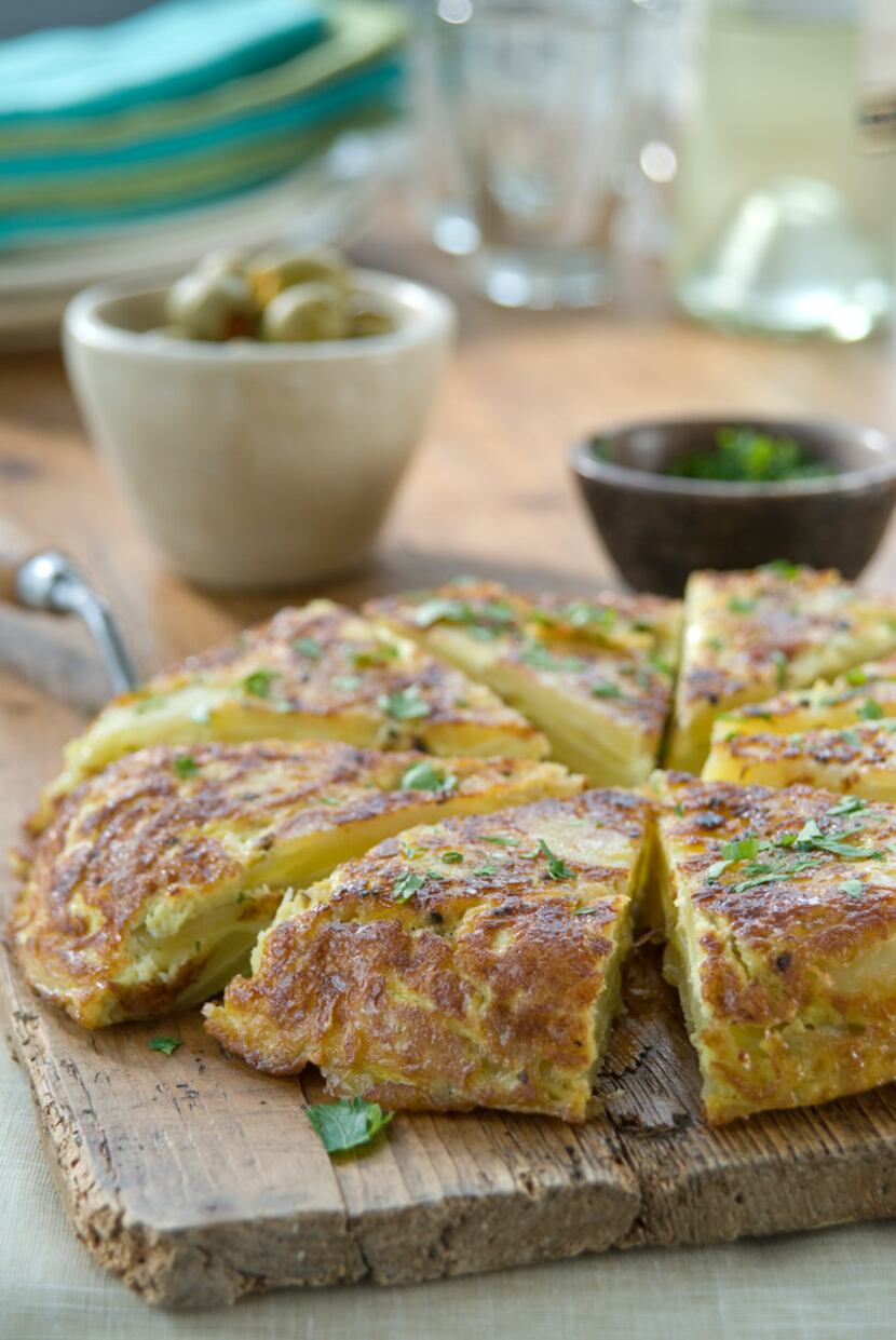 Spanish Tortilla from Latin Comfort Foods Made Healthy