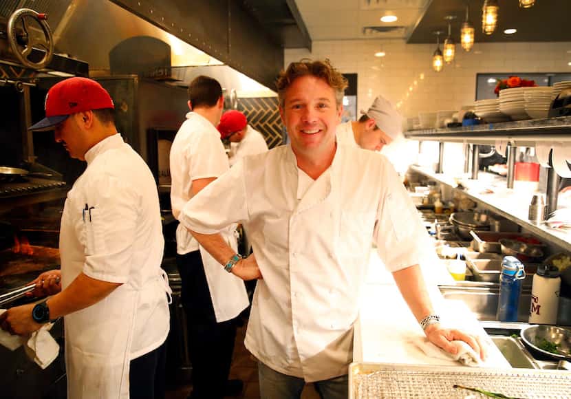Town Hearth chef-owner Nick Badovinus (Tom Fox/The Dallas Morning News)