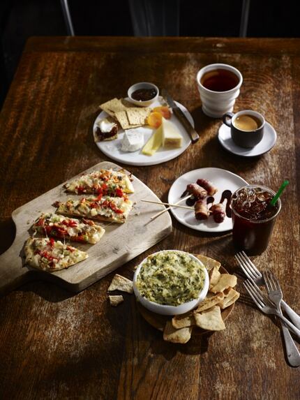 Starbucks Evenings makes special menus for each region. In Dallas and Fort Worth, some of...
