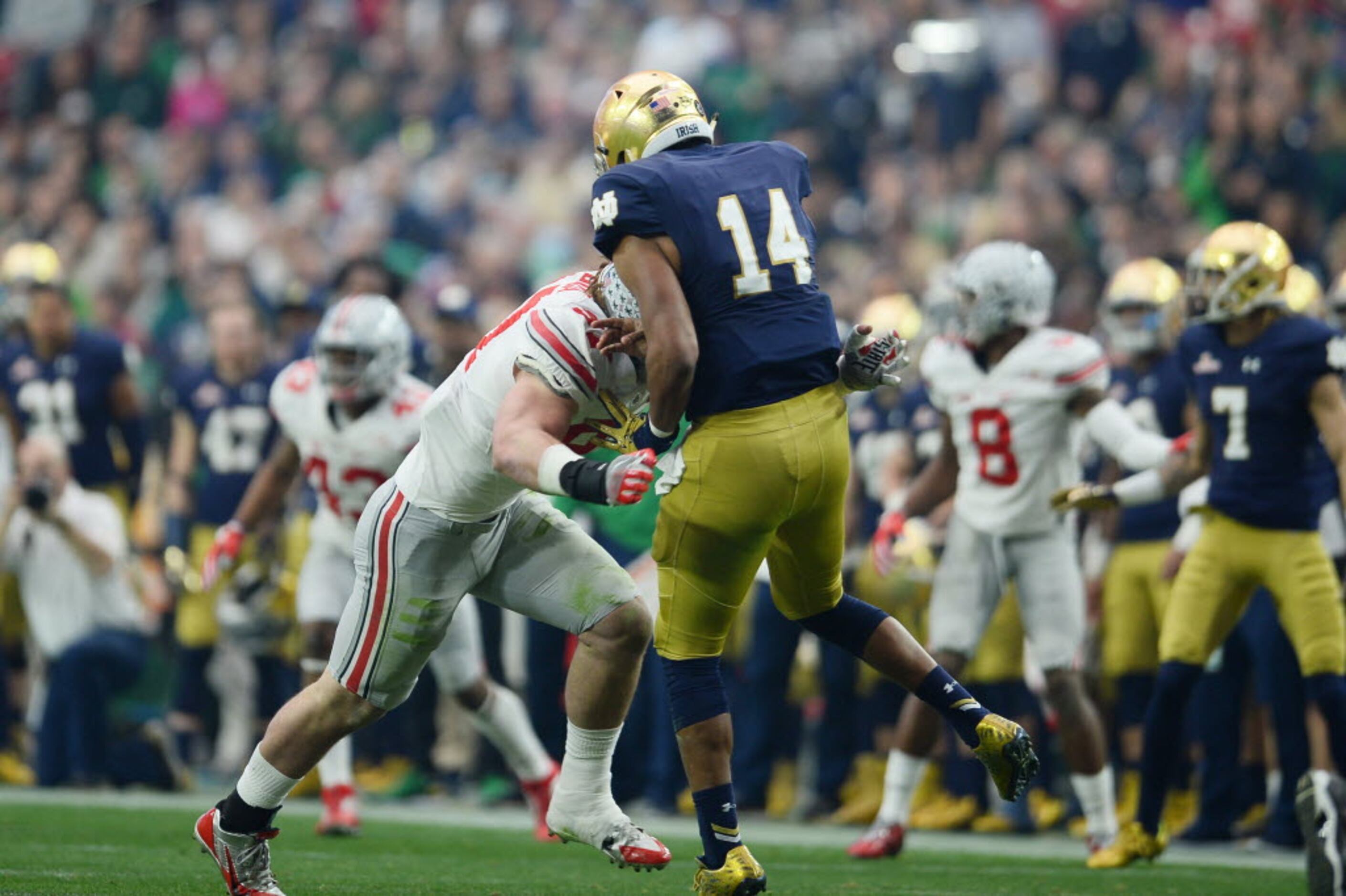 Bob Sturm's draft profile series: Believe the hype -- DE Joey Bosa could be  exactly what Cowboys desire