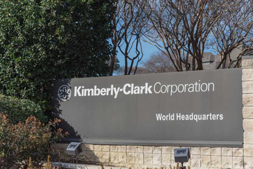 Entrance to world headquarters of Kimberly-Clark in Irving, Tex (Dreamstime/TNS)