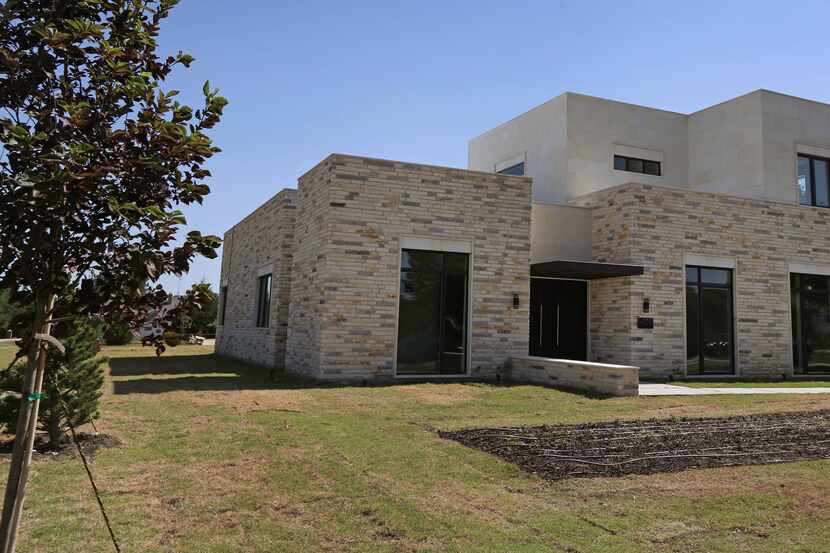 A look at the New Modern Home, a prototype house that builder Jimmy Tanghongs has built,...