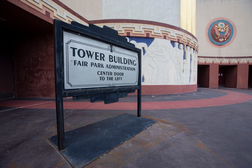 The Tower Building at Fair Park in Dallas photographed on Wednesday, Jan. 7, 2021. (Juan...