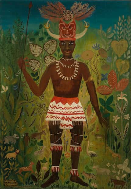 Rosina Becker do Valle's "Indian from the Forest (Caboclo)," 1963, oil on canvas