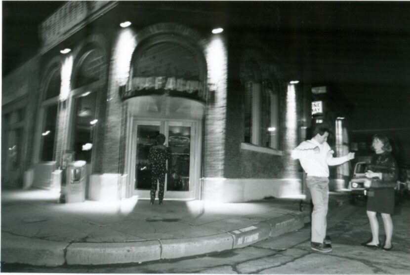 In this file photo from November 1989, people dance outside the Buffalo Club at 2700 Elm St....