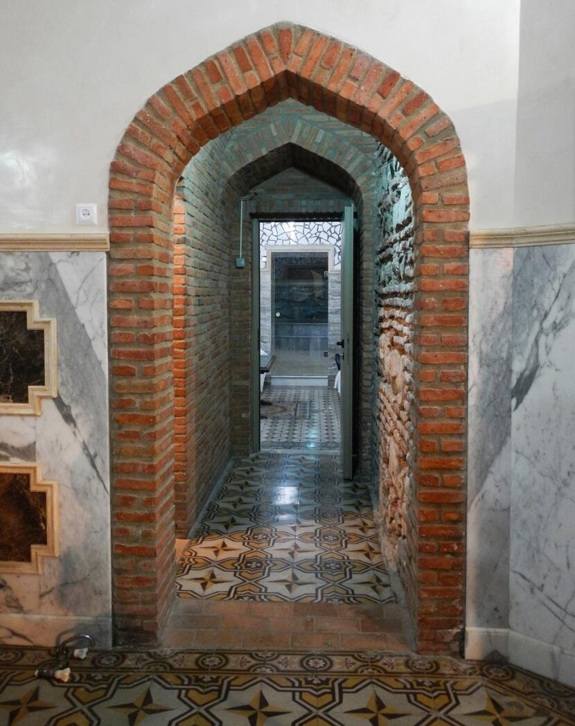 Inside the Hammam in Tblisi