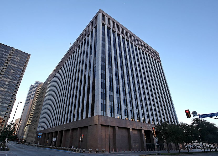 Earle Cabell federal courthouse in downtown Dallas, where a legal challenge to a child...