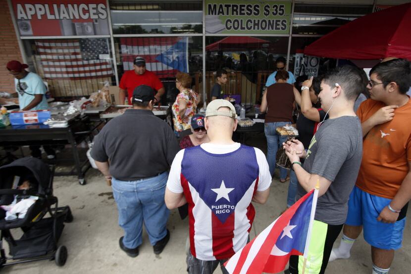 At the recent chinchorreo in Fort Worth, the line was long for food, including escabeches de...