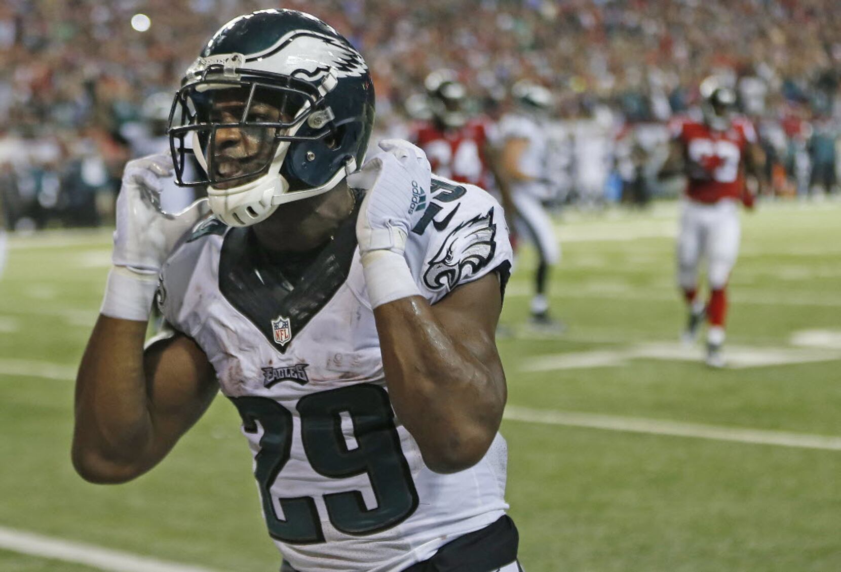 Eagles 3 carries by RB's against Dallas was fewest in team history