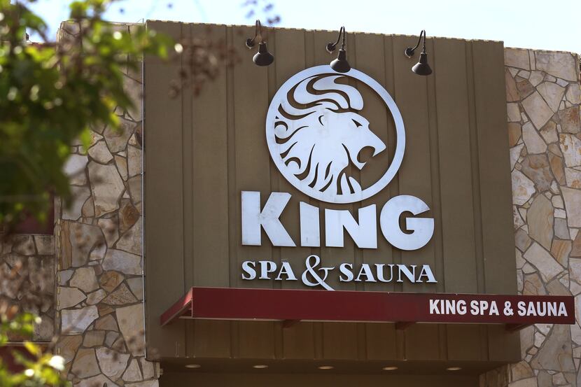 The King Spa and Sauna at 2154 Royal Lane in Dallas, photographed on Saturday, April 8,...