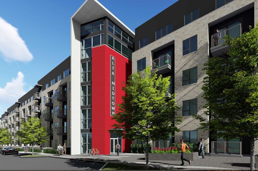 Wood Partners in December announced plans for its more than 300-unit Alta Midtown Park...