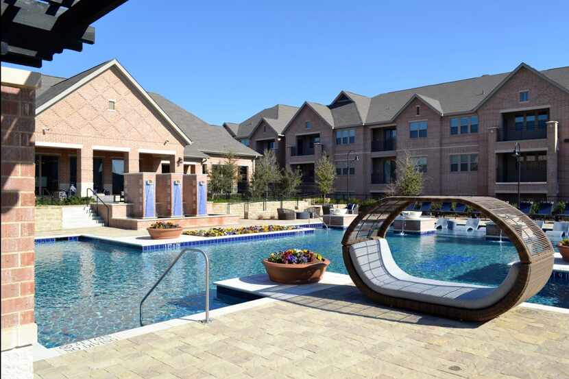 The apartments are the first phase of the 36-acre Star Park development in Las Colinas.