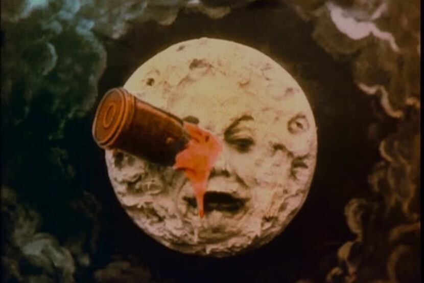 "A Trip to the Moon," restored and in color.
