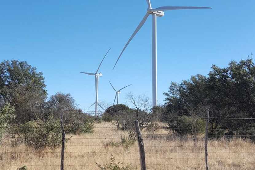 The Cactus Flats wind farm in Concho County, Texas, began operating in July 2018.