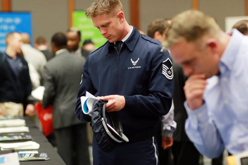 More than 120 companies joined the massive "100,000 JOBS MISSION" hiring event at the Dallas...