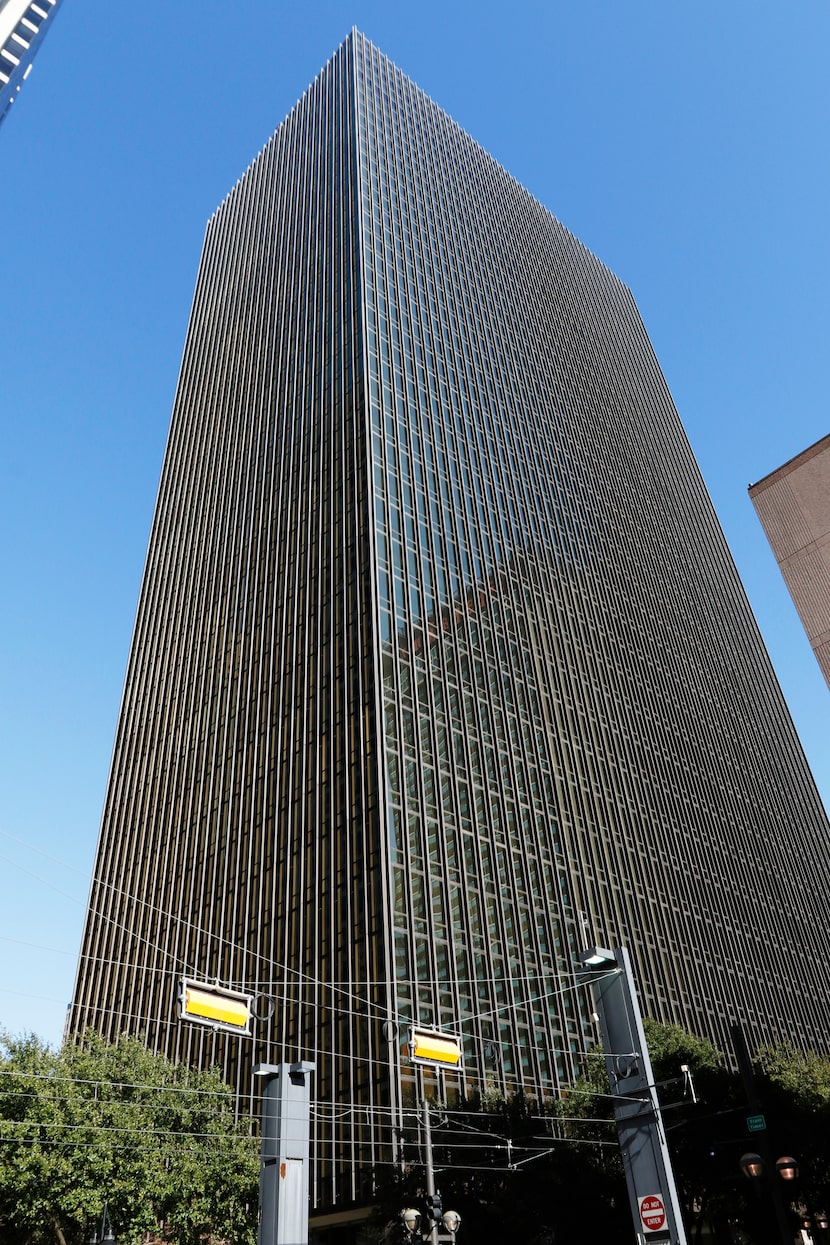 Bryan Tower lhas 40 floors and was completed in 1973. 