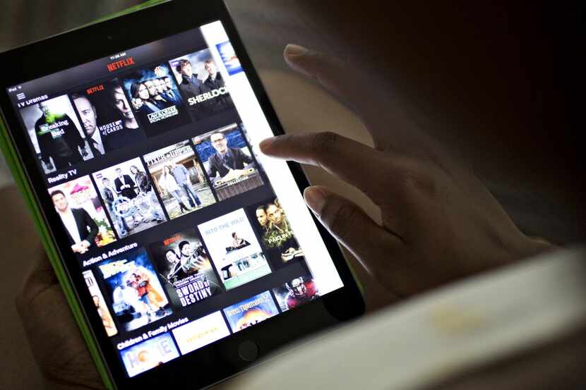 The Netflix Inc. app is demonstrated for a photograph on an. iPad mini: Daniel Acker/Bloomberg