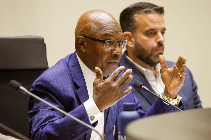 Dallas City Council member Tennell Atkins said Monday that the property where the shooting...