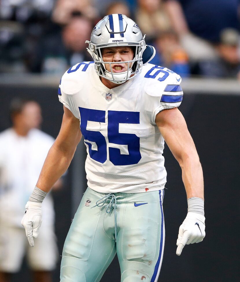 Leighton Vander Esch (Vernon Bryant/The Dallas Morning News)